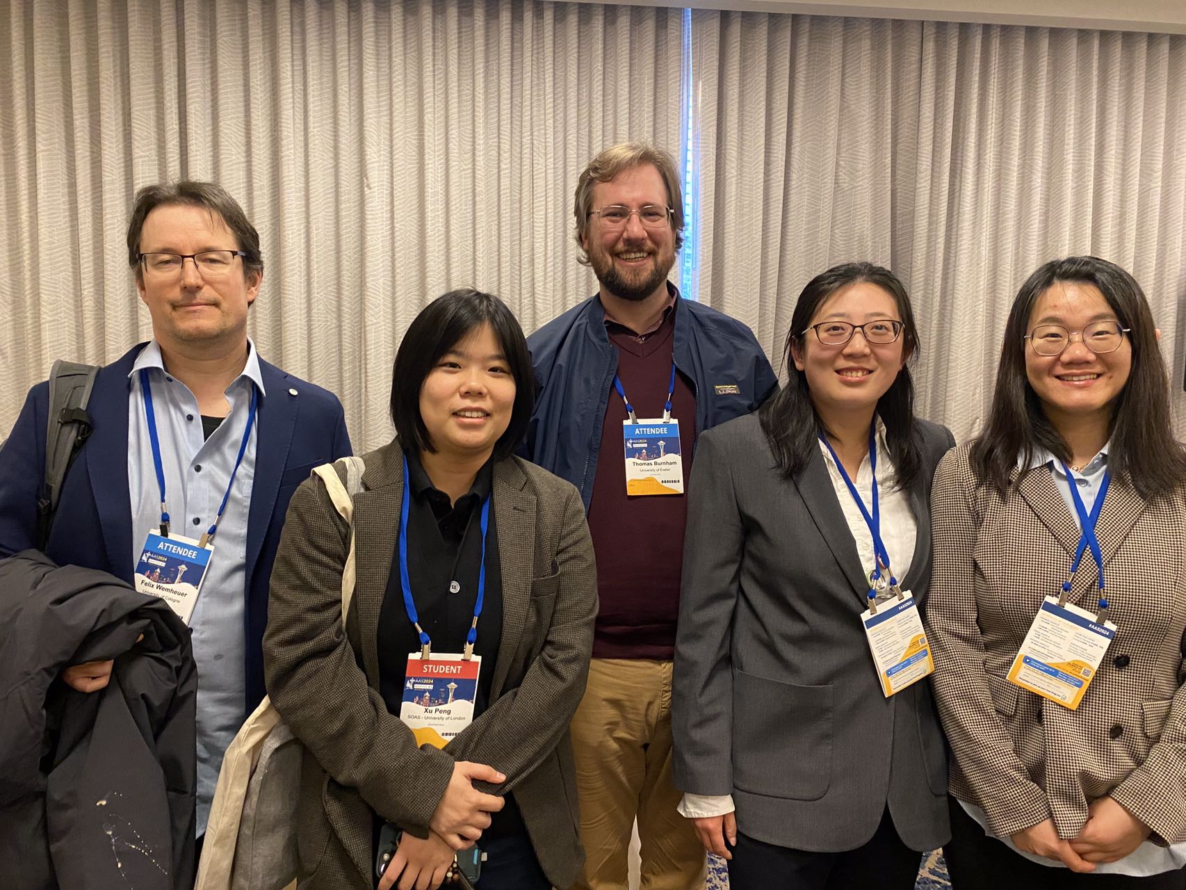 Dr Ning Zhang organised and participated in a panel at the AAS 2025