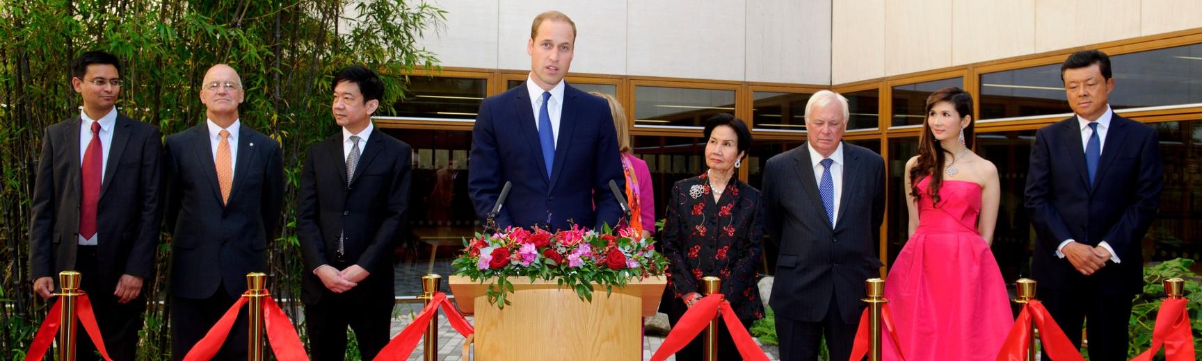 prince william speech dpb opening rev